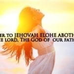 JEHOVAH ELOHE ABOTHEKEM