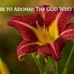 prayer to Adonai