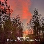 prayer to Elohim