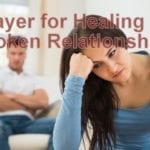 prayer for healing broken relationships