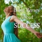 BIBLE VERSES ABOUT SUCCESS