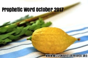 prophetic word october 2017