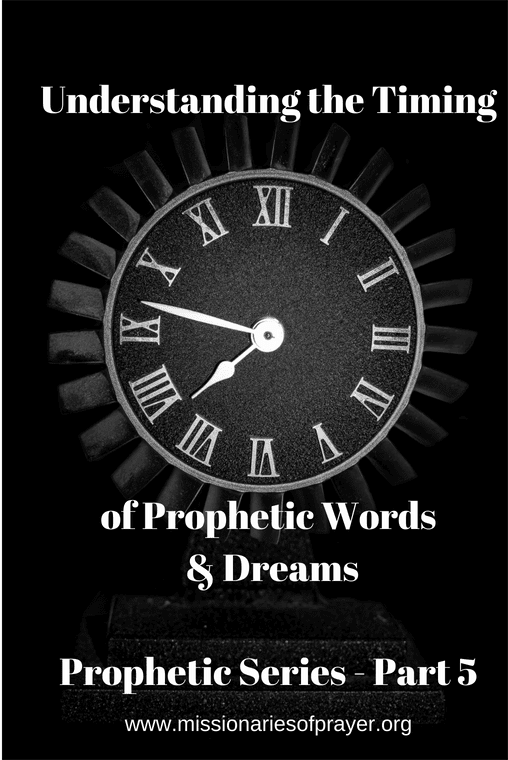 Understanding the timing on Prophetic words and dreams(1)
