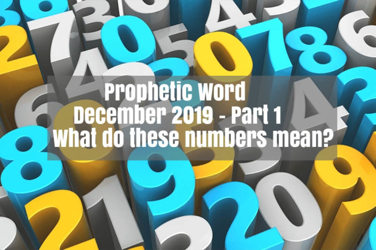 prophetic word december 2019
