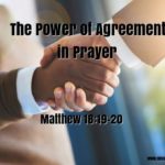 Power of Agreement in Prayer