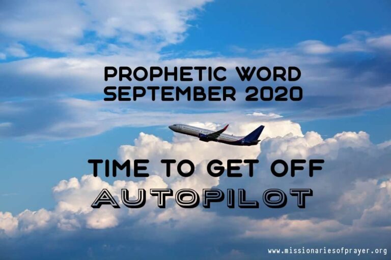 prophetic word september 2020