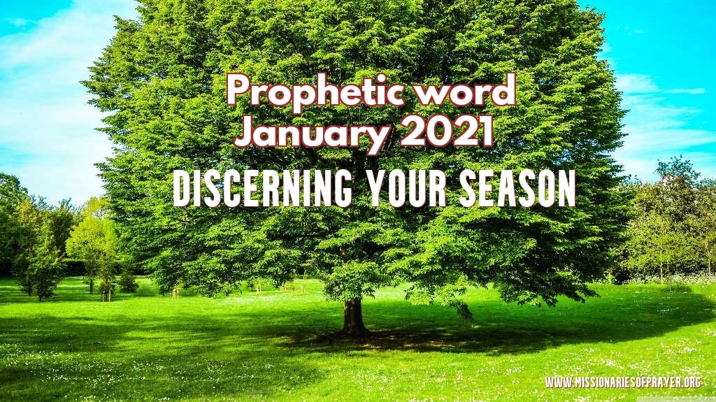 prophetic word for January 2021