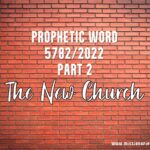 prophetic word 5782 2022 the new church