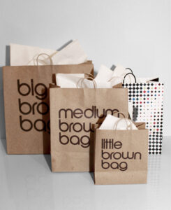 Bloomingdale's, Bags, Little Brown Bag Barely Used