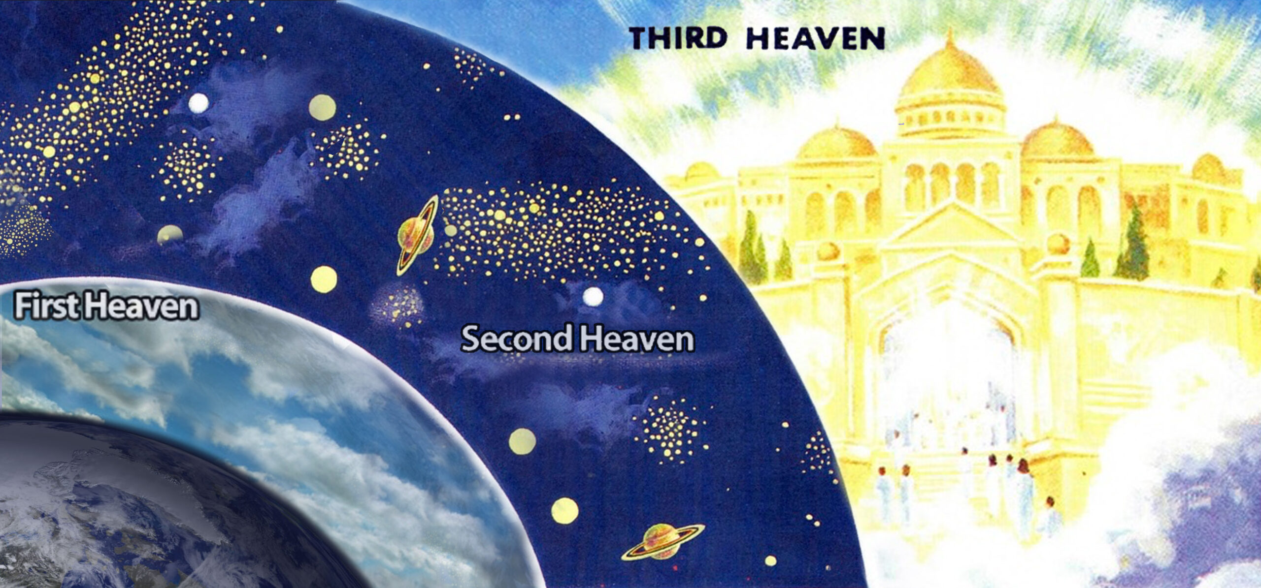 moving from the 1st heaven to the 3rd heaven